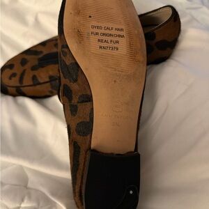 Ann Taylor Leopard Print Flats